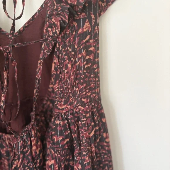 Anthropologie V Neck Bubble Dress - Picture 6 of 8